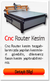 Cnc router kesim, imalat.